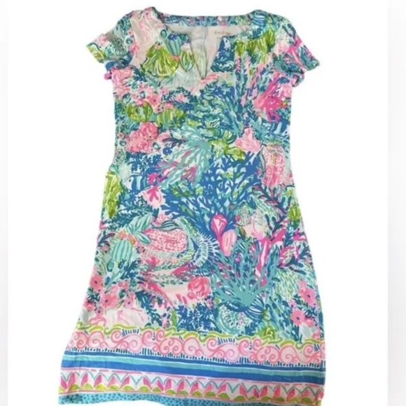 Lily Pulizter XS floral dress UPF 50 - Picture 2 of 5